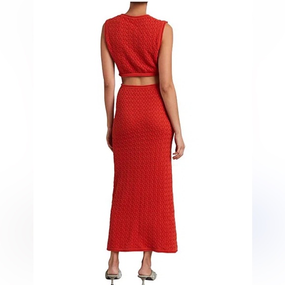 BEC & BRIDGE EFFIE KNIT CUT OUT MAXI DRESS SIZE 4 - Picture 2 of 8